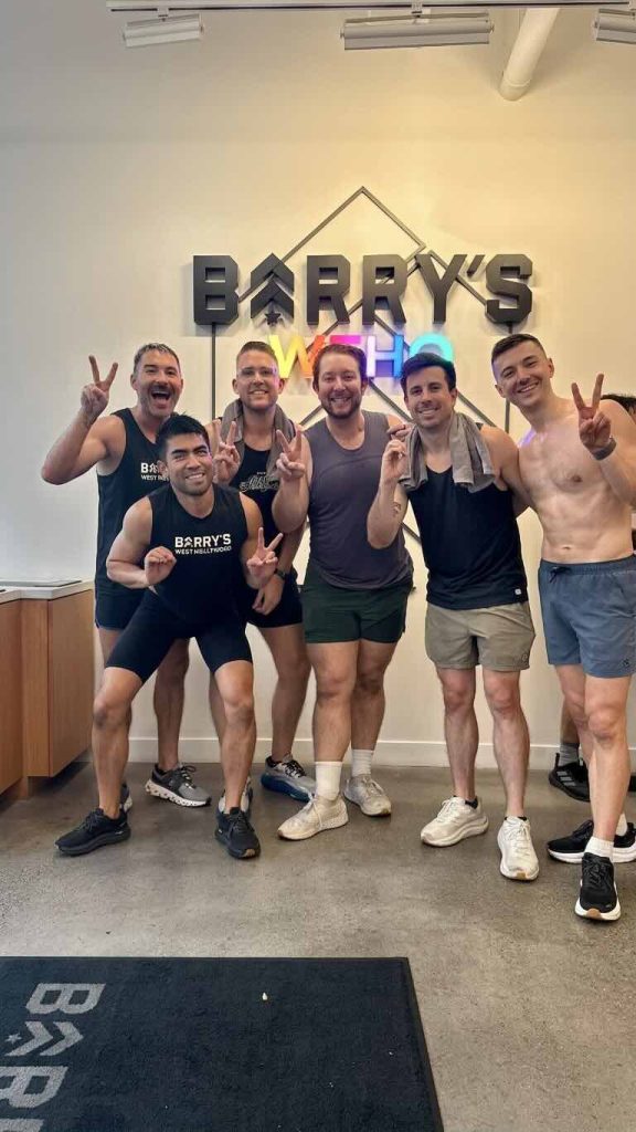James Kicklighter at Barry's Bootcamp